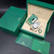 Thumbnail von Rolex Datejust 41 41mm 126334-0022 Wimbledon Jubilee Very Good Condition Full Set 3-2025