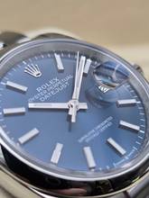 Thumbnail von Rolex Datejust 36 36mm 126200 Blue Dial - Oyster Bracelet Like New Condition Full Set 4-2025