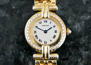 Thumbnail von Cartier Colisee Diamond | 8057911 | Yellowgold | with orig. gold bracelet