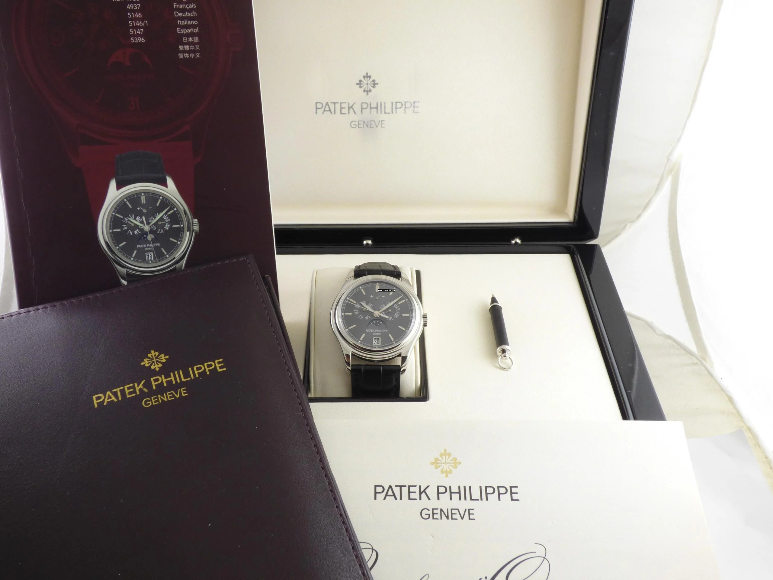 Thumbnail von Patek Philippe Annual Calendar folding Clasp / Platinum