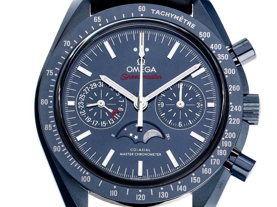 Omega Speedmaster Moonphase Ref.304.93.44.52.03.001 2023 Full Set Ungetragen Speedmaster Moonphase