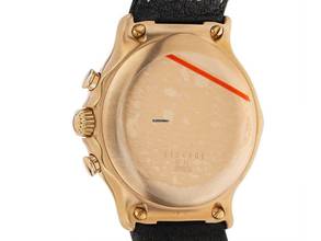 Thumbnail von Ebel 1911 Chronograph El Primero Ref.5134901 1995 Full Set sehr gut Vintage 1911 Chronograph El Primero 18kt Gelbgold Krokoleder Faltschließe