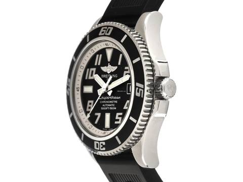  Breitling Superocean 42 Ref.A17364-0118 2011 Full Set sehr gut Vintage Superocean Kautschuk Faltschließe 