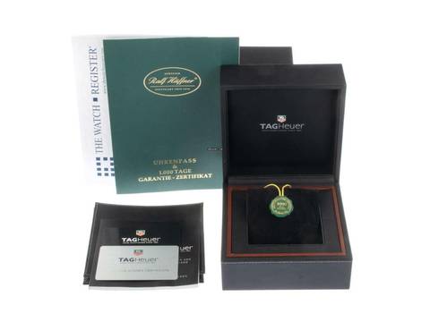  TAG Heuer Link Lady Ref.CJF1314.BA0580 2010 Full Set sehr gut Vintage Link Lady Chronograph Diamanten Perlmutt 