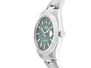 Thumbnail von Rolex Datejust 41 Ref.126334 2025 Full Set Ungetragen Datejust Mintgrün