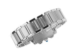 Thumbnail von Cartier Tank Française GM Großes Modell Ref.2303 2004 Box&Beschreibung sehr gut Vintage Tank Francaise GM Großes Modell