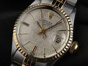 Thumbnail von Rolex Oyster Perpetual Lady Date Ref.6517 1970 Box&Beschreibung sehr gut Vintage Oyster Perpetual Date Lady open 6/9