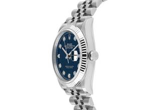 Thumbnail von Rolex Datejust 36 Diamanten Ref.126234 2021 Full Set wie Neu Datejust Diamanten Stahl 18kt Weißgold