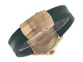 Thumbnail von Breitling Superocean Bronze Ref.N17375201L1S1 2023 Full Set wie Neu Superocean Automatic Bronze Green Dial Kautschuk Faltschließe