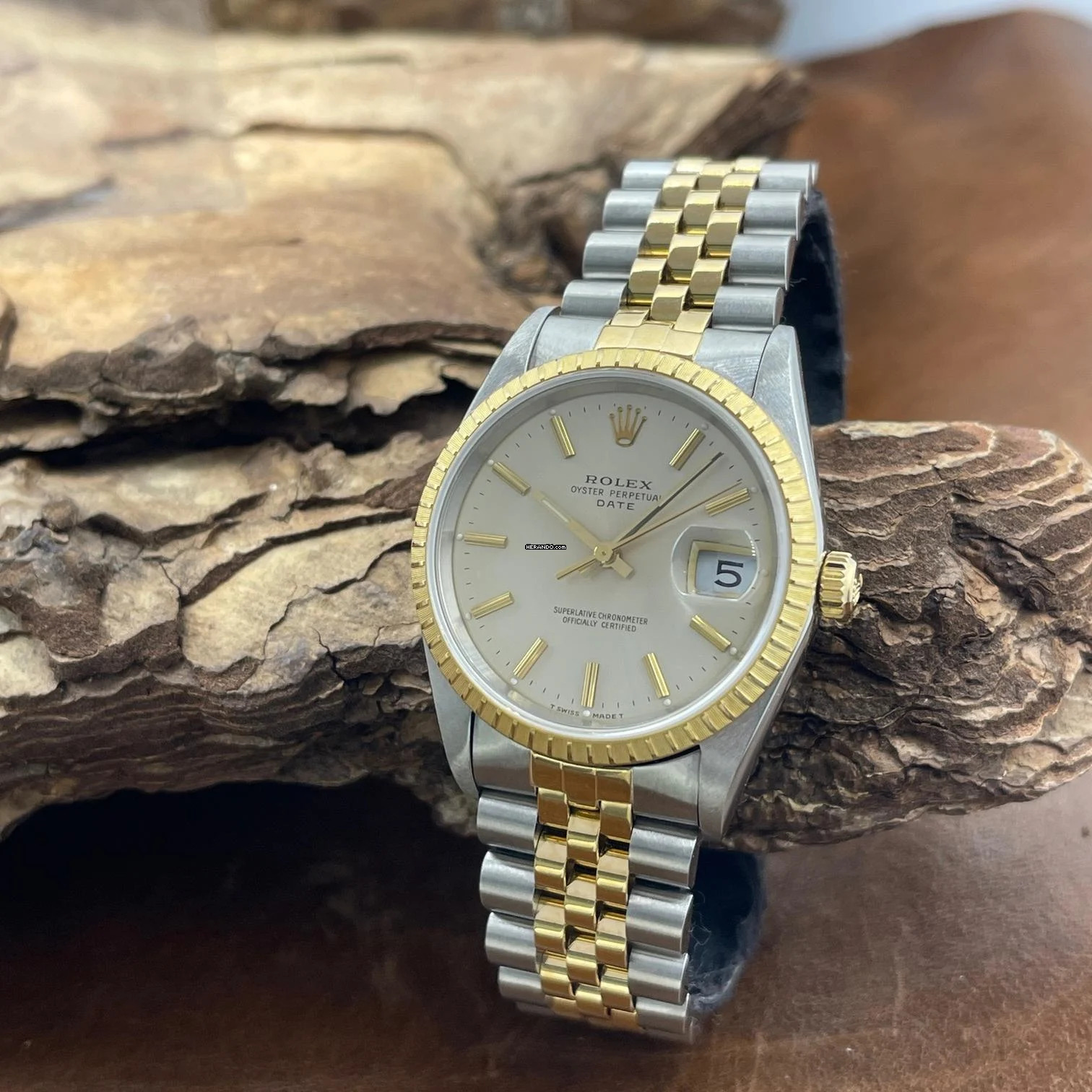 Rolex Oyster Perpetual Date Oyster Perpetual Date - Ref. 15223 - Servicepapiere