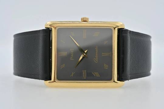  Piaget Jumbo Tank Ultra Thin Automatic 18k yellow gold LC100 Vintage 