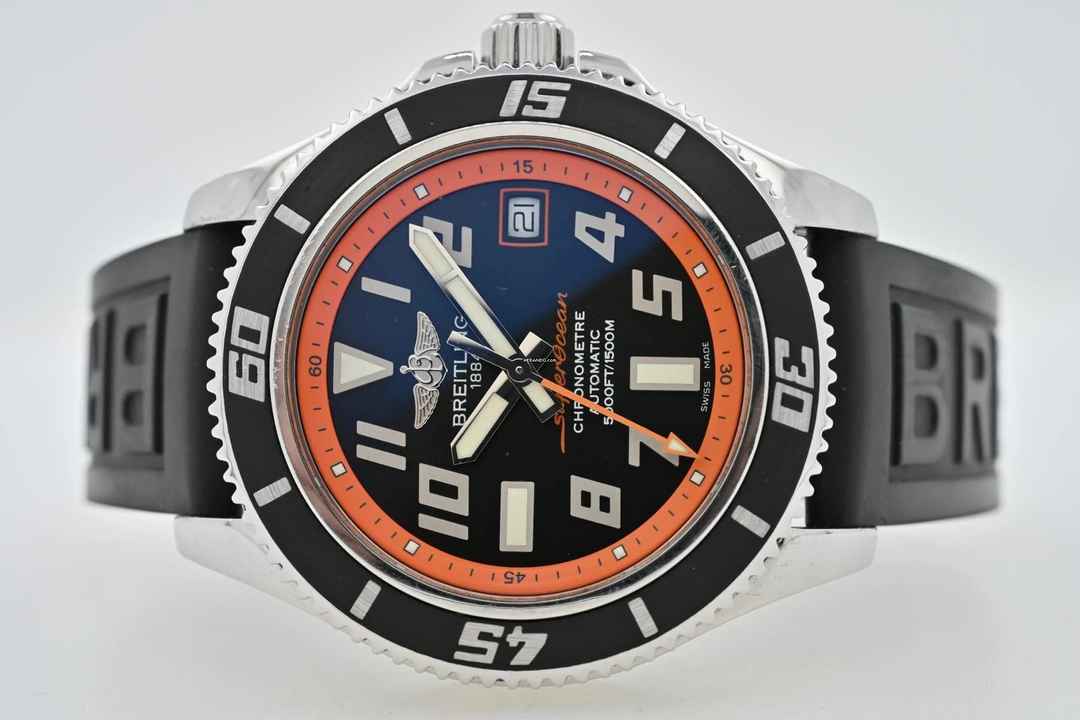  Breitling Superocean 42 A17364Y4/BA89 Limited Edition 2000pcs Orange 
