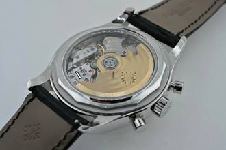 Thumbnail von Patek Philippe Annual Calendar Chronograph Jahreskalender 950pt Platin Platinum Chronograph 5960P-001 Service 2026