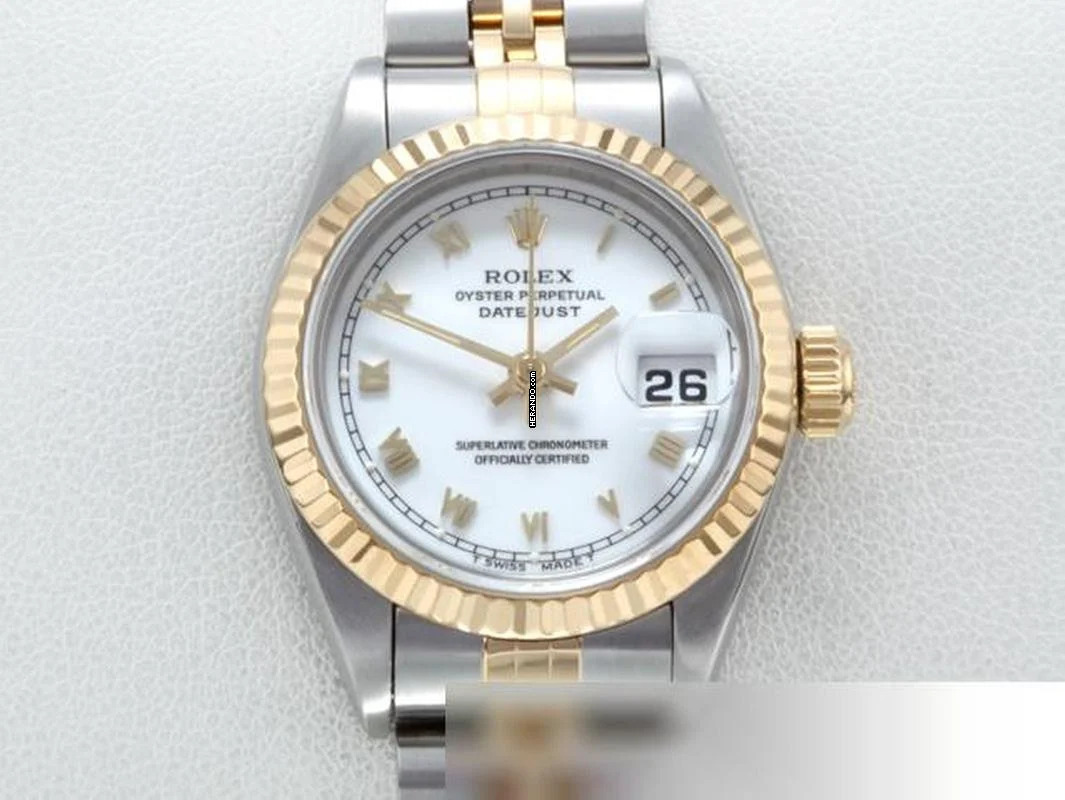  Rolex Lady-Datejust Edelstahl Gelbgold 750 1997 Automatik Gold Stahl Damen 