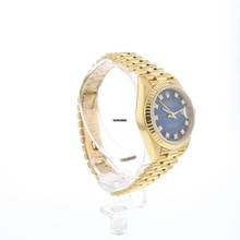 Thumbnail von Rolex Lady-Datejust 26 Yellow Gold Blue Vignette Diamond Dial