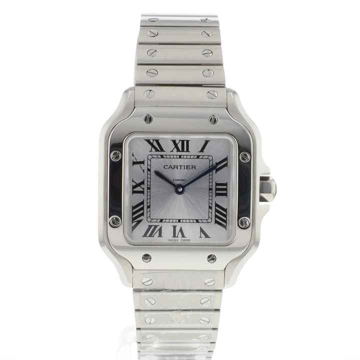  Cartier Santos Small Steel Silver Dial New '25 