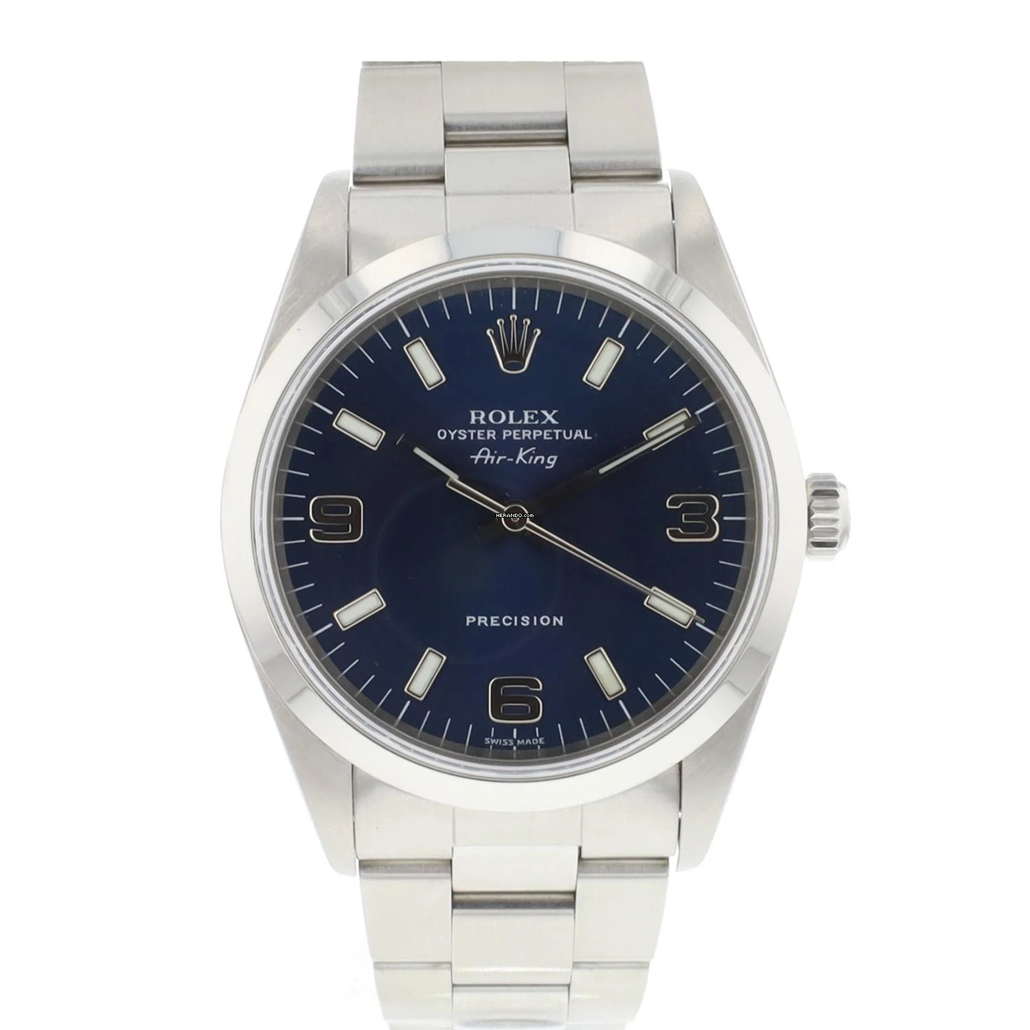  Rolex Air King Blue Dial 