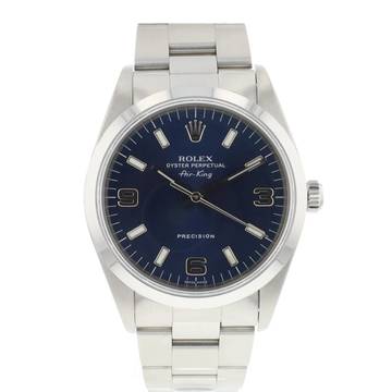  Rolex Air King Blue Dial 