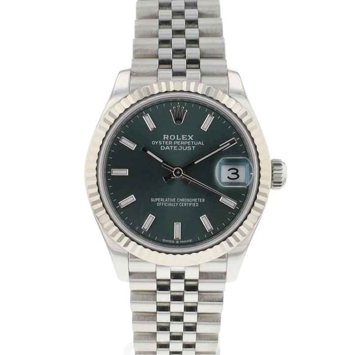  Rolex Datejust 31 Jubilee Green Dial 