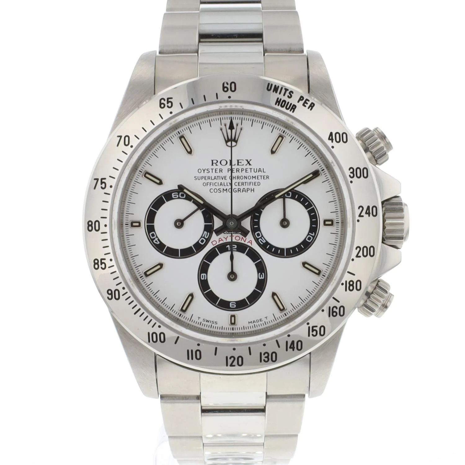  Rolex Daytona Steel White Dial NEW 