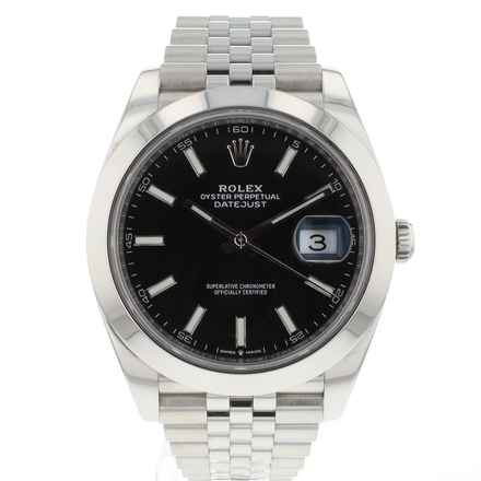  Rolex Datejust 41 Jubilee Black Dial 