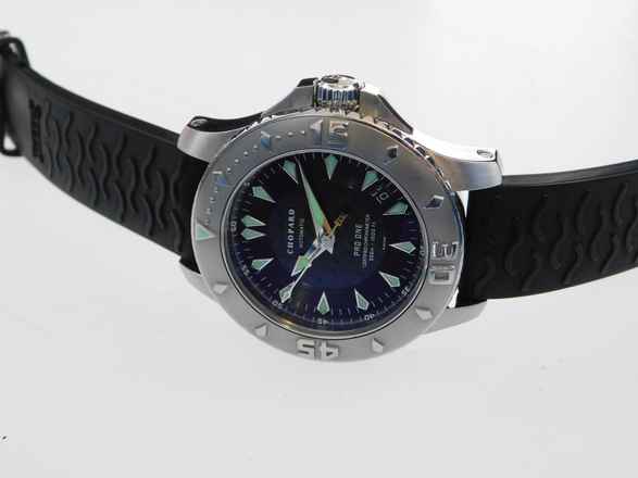  Chopard L.U.C Pro One L.u.c Herrenuhr mit original Kautschukband und Schließe 