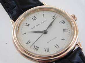 Thumbnail von Audemars Piguet Classic Date Automatik 18 Karat Rotgold flache Herrenuhr 33 mm Kaliber 2125 TOP 7mm flach Datm Kaliber 2125 Rare