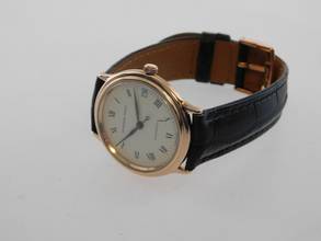 Thumbnail von Audemars Piguet Classic Date Automatik 18 Karat Rotgold flache Herrenuhr 33 mm Kaliber 2125 TOP 7mm flach Datm Kaliber 2125 Rare