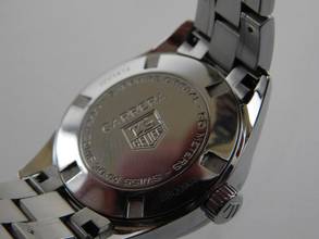 Thumbnail von TAG Heuer Carrera Lady 28 mm Stahl mit Stahlband sehr schöne Damenuhr mit original Box und Zubehör