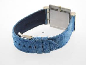 Thumbnail von Patek Philippe 18 Karat Weißgold Herrenuhr Ref 3578/1 Lapis Arte Suizo 29 x 40 mm Rarität double Signed Handaufzug Kaliber 175