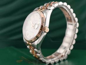 Thumbnail von Rolex Datejust 36 116231 Steel & Rose Gold With Jubilee Diamonds Dial - Full Set 36mm 2010