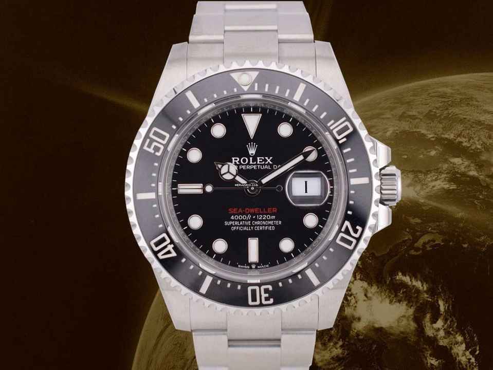  Rolex Sea-Dweller Red 43mm Like New Card 2021 