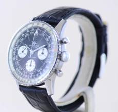 Thumbnail von Breitling Navitimer 41 mm Klassiker Twin Jet Chronograph Venus 178 rar Vintage