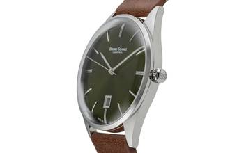 Thumbnail von Bruno Söhnle Glashütte Merano Stahl Quarz Herrenuhr Ref. 17-13232-441 B&P NEU