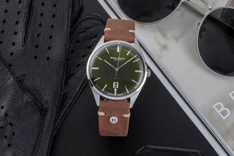 Thumbnail von Bruno Söhnle Glashütte Merano Stahl Quarz Herrenuhr Ref. 17-13232-441 B&P NEU