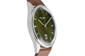 Thumbnail von Bruno Söhnle Glashütte Merano Stahl Quarz Herrenuhr Ref. 17-13232-441 B&P NEU