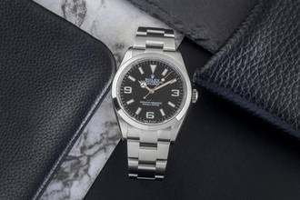 Thumbnail von Rolex Explorer Oyster Edelstahl Automatik Herren Ref. 124270 Box & Papiere 2021