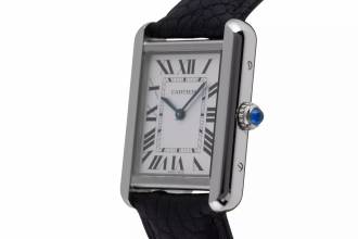 Thumbnail von Cartier Tank Solo Edelstahl Quarz Unisex Ref. WSTA0030 Papiere 2018