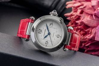 Thumbnail von Cartier Pasha de Cartier Automatik Edelstahl Damenuhr Ref. WSPA0012 4327