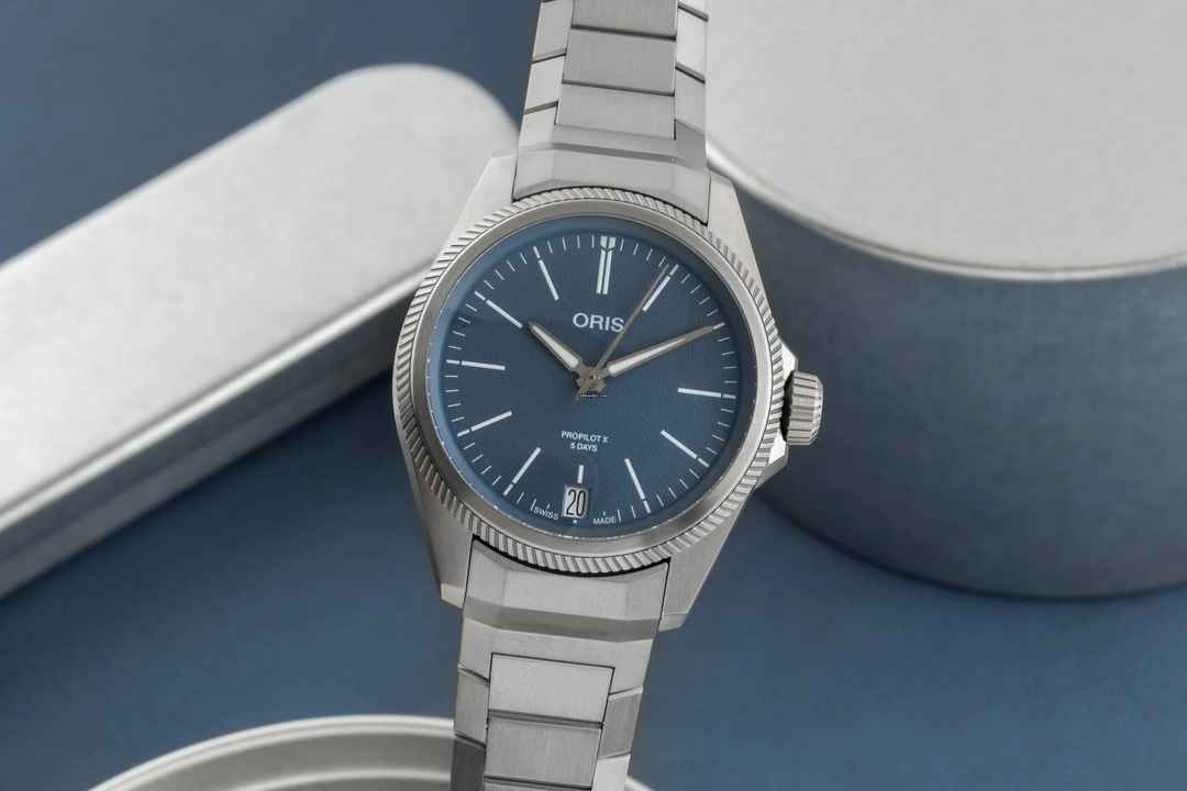  Oris ProPilot X Titan Automatik Herrenuhr Ref. 01 400 7778 7155 Box & Papiere 