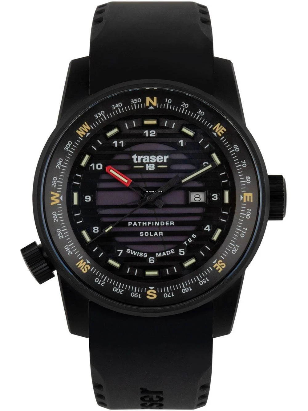 Traser H3 111401 Herrenuhr P68 Pathfinder Solar 46mm 10ATM