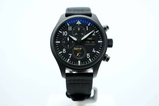  IWC Fliegeruhr Chronograph Pilot Chronograph Edition Royal Maces 44,5mm - Black Ceramic - IW389107 2022 