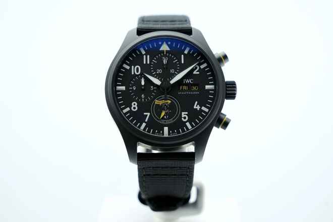 IWC Fliegeruhr Chronograph Pilot Chronograph Edition Royal Maces 44,5mm - Black Ceramic - IW389107 2022 
