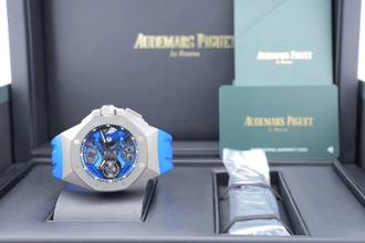 Thumbnail von Audemars Piguet Royal Oak Concept 44mm Blue Flying Tourbillon GMT - 26589IO.OO.D030CA.01 2022