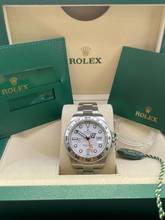 Thumbnail von Rolex Explorer II (Polar White Dial) FULL SET WITH BOX/PAPERS Top Condition year:2020 NEW CARD
