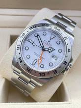 Thumbnail von Rolex Explorer II (Polar White Dial) FULL SET WITH BOX/PAPERS Top Condition year:2020 NEW CARD