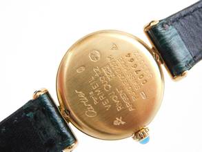 Thumbnail von Cartier Vermeil Tank Le Must Colisee im Top Zustand mit Krokoband