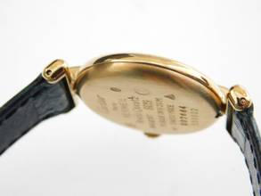 Thumbnail von Cartier Vermeil Tank Le Must Colisee im Top Zustand mit Krokoband