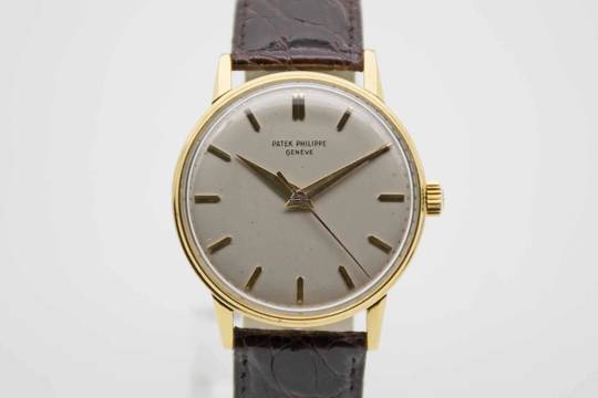  Patek Philippe Calatrava 3411 mit Box & Stammbuchauszug aus 1960 