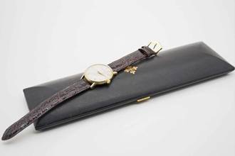 Thumbnail von Patek Philippe Calatrava 3411 mit Box & Stammbuchauszug aus 1960